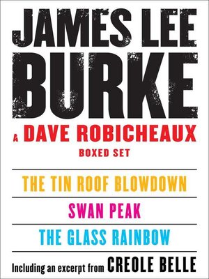 cover image of A Dave Robicheaux Ebook Boxed Set